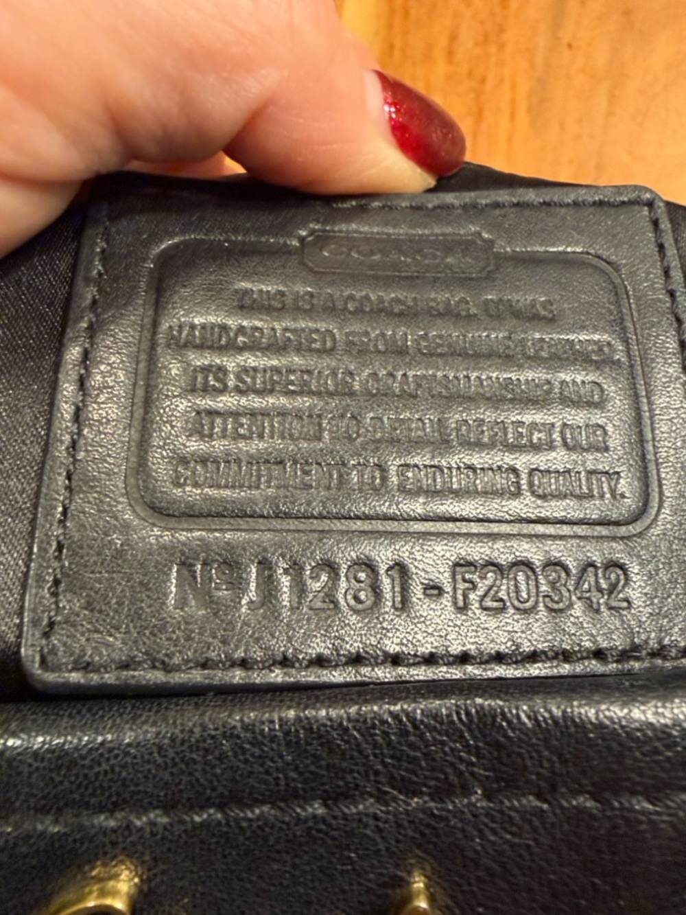 Coach Classic 2012 Black Leather Madison Sophia Satchel Gold (VGUC) - Picture 3 of 16